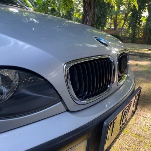 GRILL BMW E46 FACELIFT BLACK & CHROME (2002-2004)