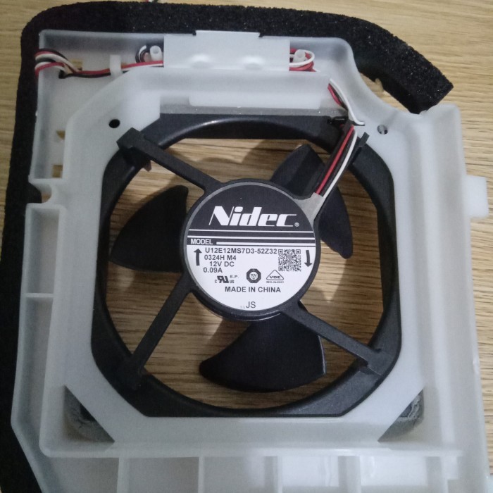 FAN KIPAS KULKAS INVERTER DC 12 V NIDEC