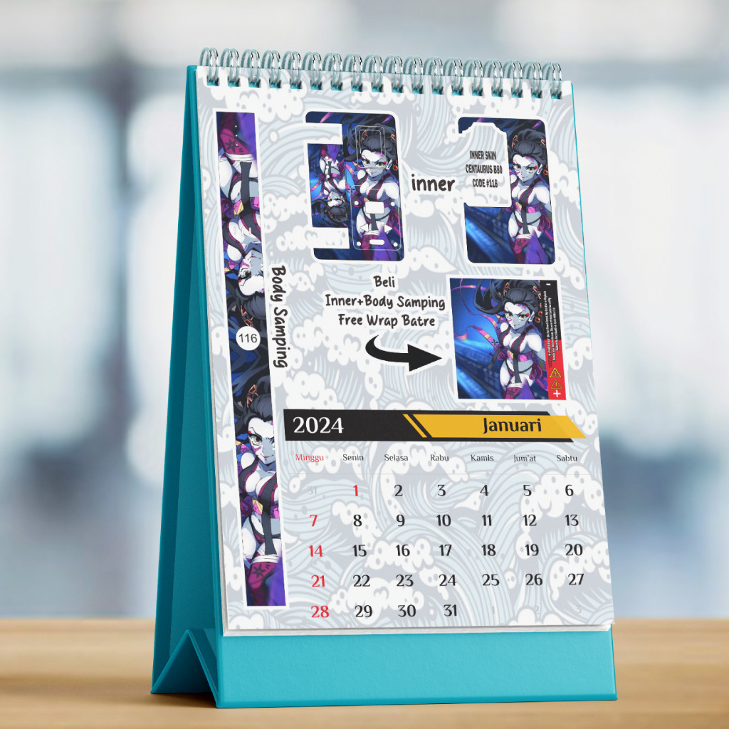 

B80 Motif 116 Casing/Case Stiker Skin Wrap CUSTOM - Premium Quality