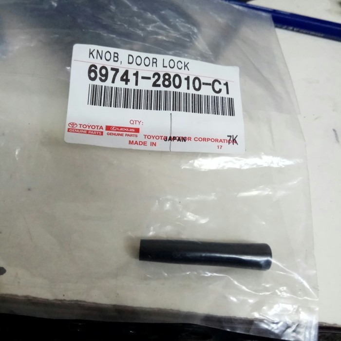 KNOB BACK DOOR LOCK CONTROL BAGASI TOYOTA KIJANG KAPSUL ORIGINAL