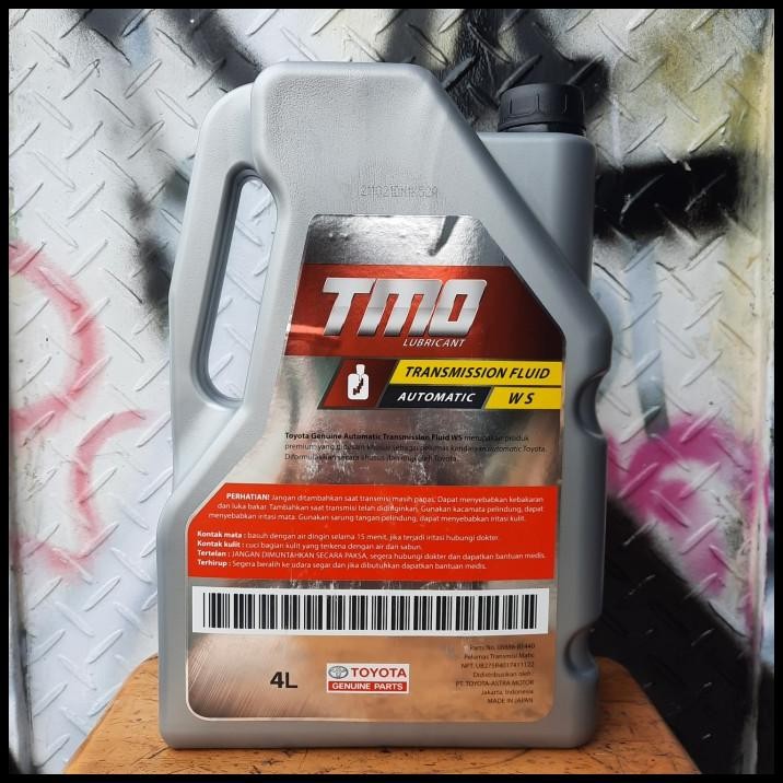 TERBARU OLI MATIC ATF WS TOYOTA ORIGINAL GALON 4 LITER 