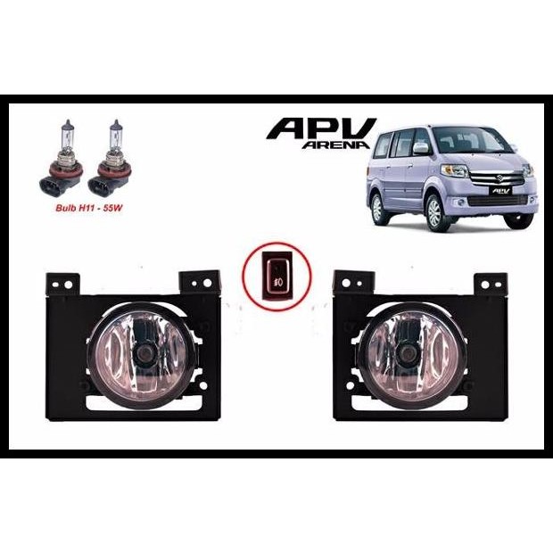 DISKON FOGLAMP/LAMPU KABUT MOBIL APV ARENA