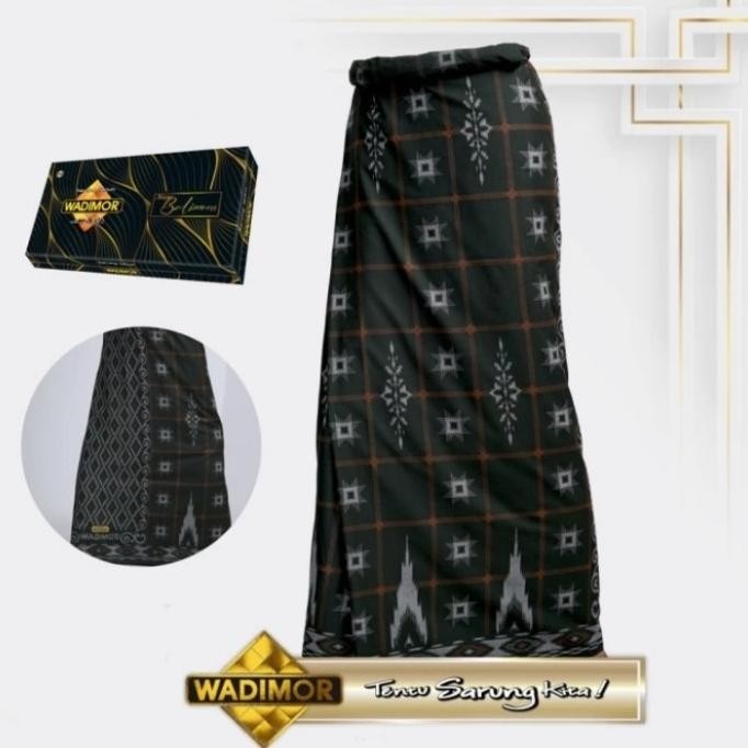 Sarung Tenun Wadimor Balimoon Tempean Kualitas Premium