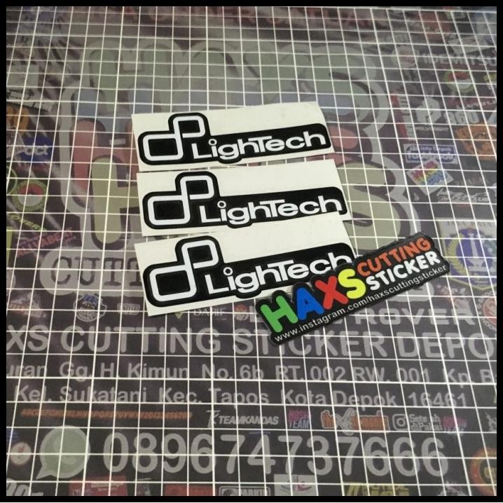 

TERMURAH CUTTING STICKER LIGHTECH UKURAN 7 CM & CM !!!!!!