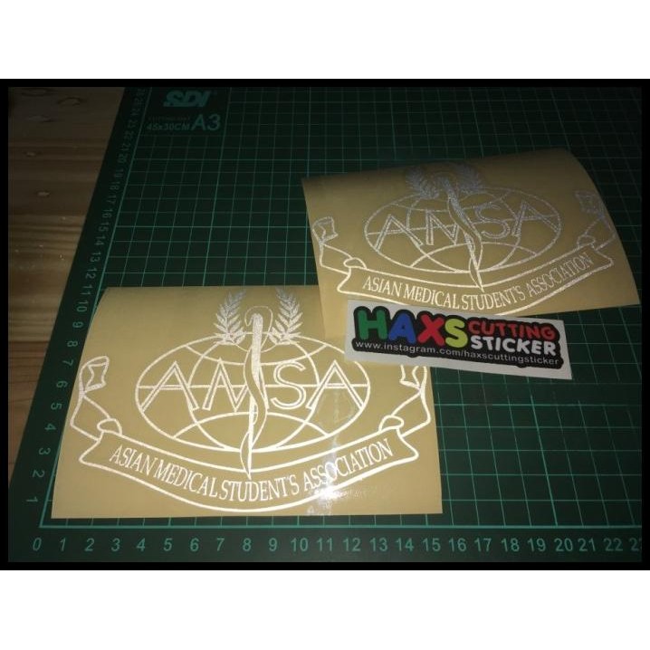 

GRATIS ONGKIR CUTTING STICKER AMSA ASIAN MEDICAL STUDENTS ASOCIATION !!