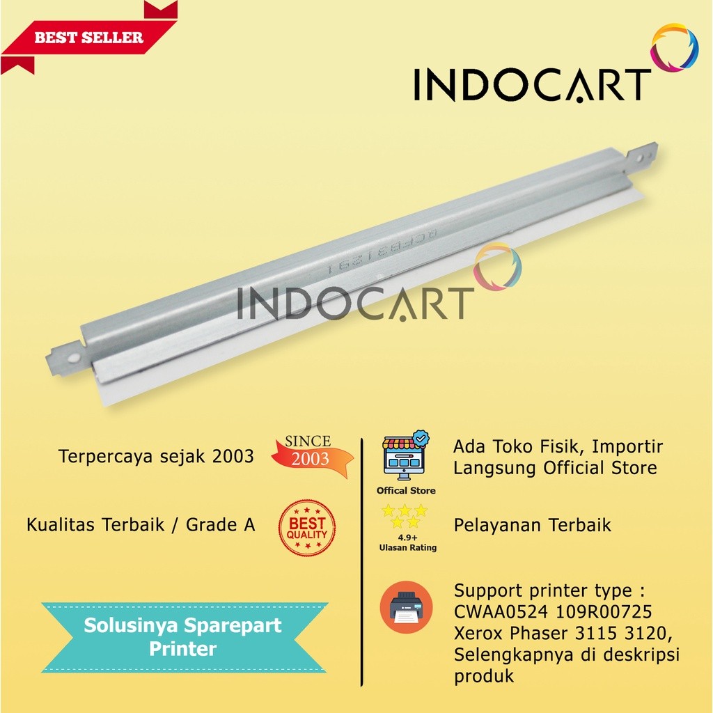 IndoCart Wiper Blade SCX-4100D3 4216D3-Samsung SCX 4100 4216