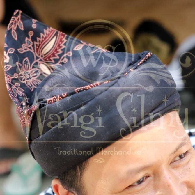 Paling Populer  Iket Sunda Makuta Naga, Iket Sunda Premium, Blangkon Sunda, Baju Adat