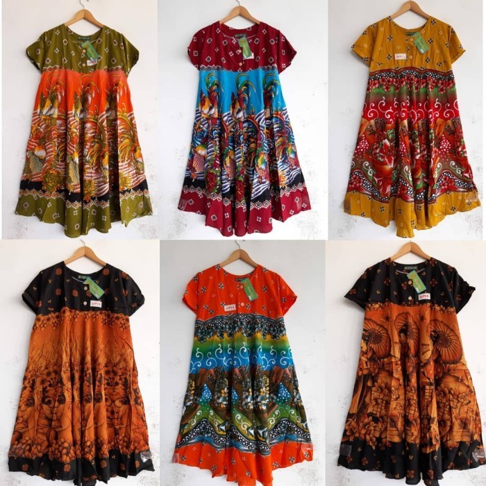 TERMURAH DASTER BATIK KENCANA UNGU / DASTER PAYUNG / DASTER KLOK / DASTER JUMBO - Pink