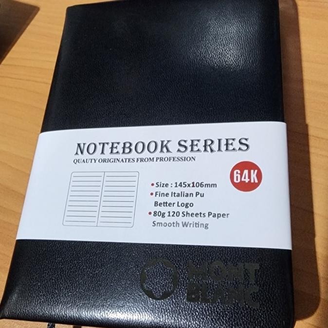 

Terlaris ! Business Note book 64K Agenda Polos bisa di Laser Nama atau Logo