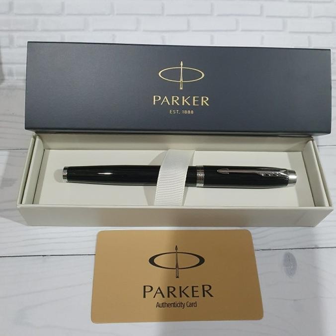

Murah Meriah ! Parker IM NEW BLACK CT RB HD TB (RollerBall Klip Silver)