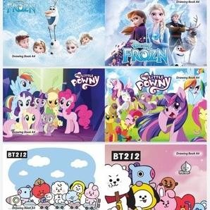 

New Arrival ! Buku Gambar Drawing Book A4 Karakter Kartun Anak