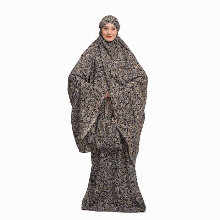 Mukena Tazbiya Allover Batik Paisley Series Allsize #Original
