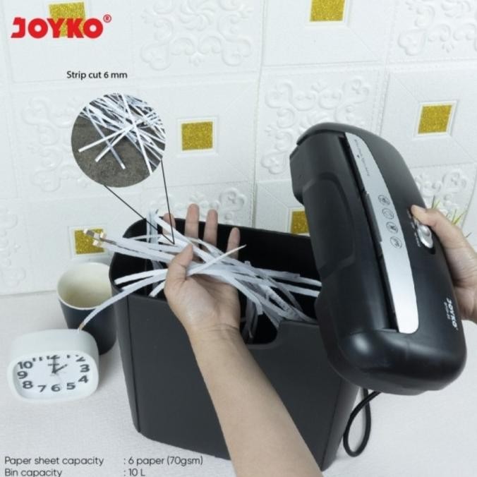 

JOYKO SHD03 Mesin Penghancur Kertas - Paper Shredder JOYKO SHD-03