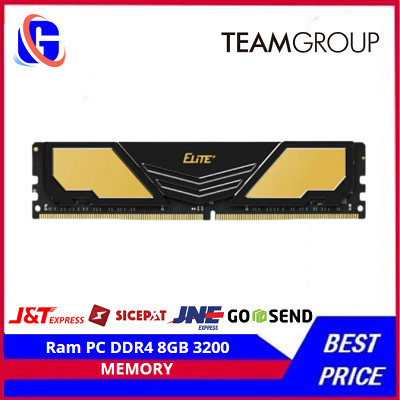 TEAM ELITE Plus Ram PC DDR4 8GB 3200