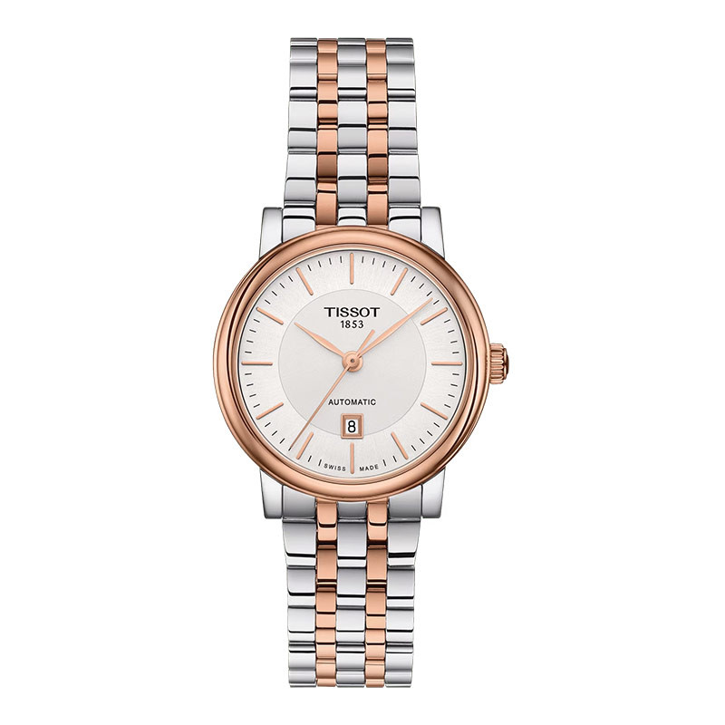 [PESTA HALILINTAR] Jam Tangan Wanita Tissot Carson Premium Automatic Lady 30mm T-Classic T122.207.22