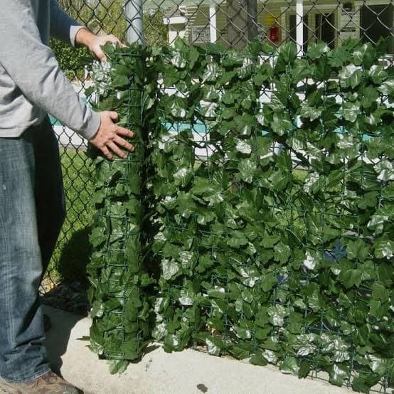 RUMPUT PLASTIK DAUN PALSU PAGAR ARTIFICIAL HIASAN DINDING TEMBOK