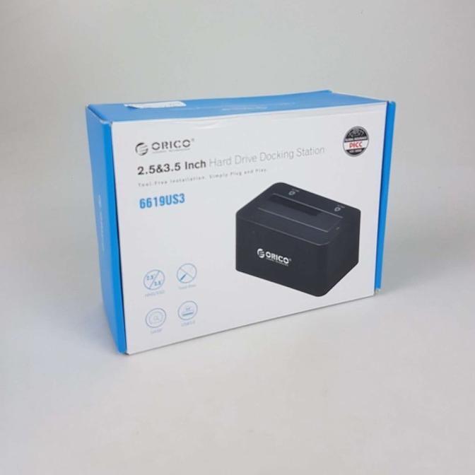 Tersedia Orico HDD Docking 1 Bay USB 3.0 HDD Docking Station