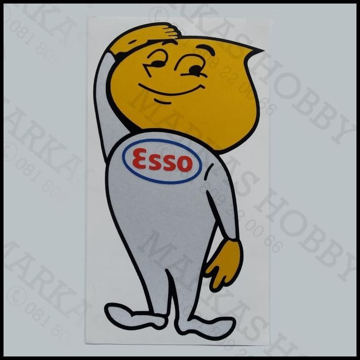 

TERMURAH STIKER ESSO MASCOT !!!!!