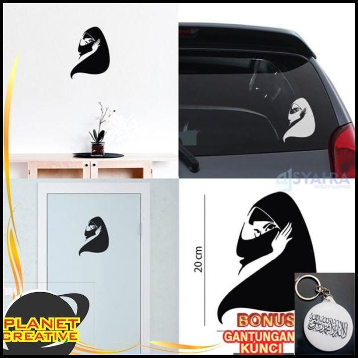 

DISKON MURAH FREE GANCI CUTTING STICKER ISLAMI STIKER GAMBAR MUSLIMAH HIJAB !!!!!