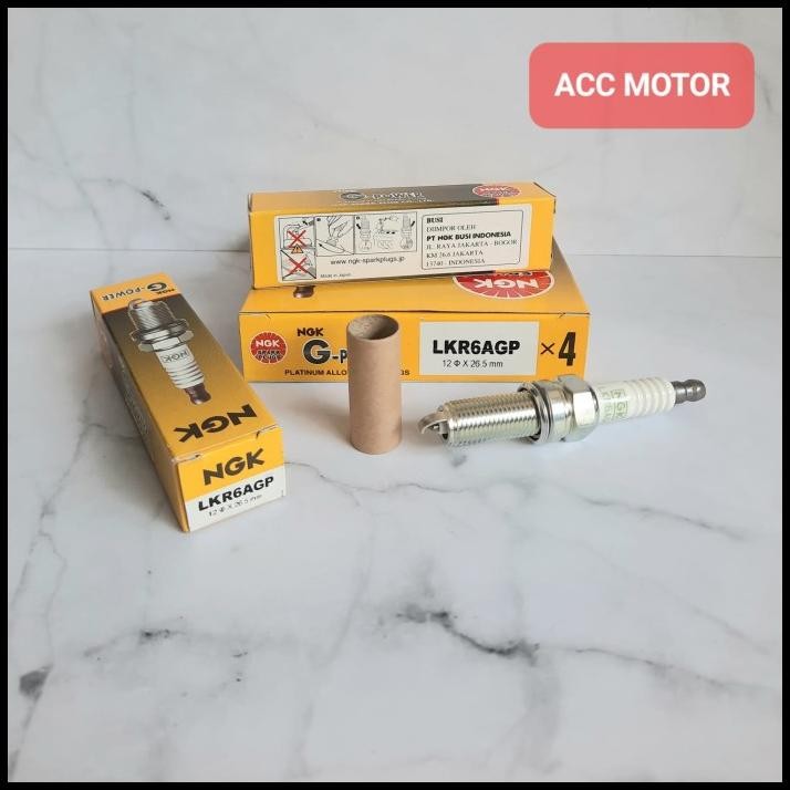 GRATIS ONGKIR BUSI AGYA AYLA SIGRA 1.0CC 1000CC LKR6AGP NGK PLATINUM ASLI