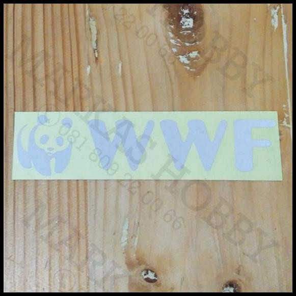 

HOT DEAL STIKER WWF 2 SILVER !