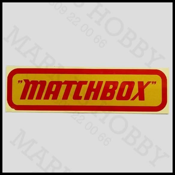 

TERBARU STIKER MATCHBOX RED OF TEXT !!!!