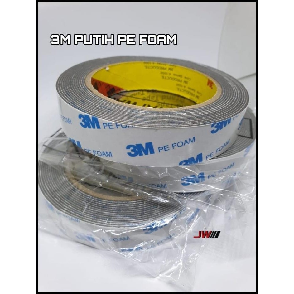 

GRATIS ONGKIR DOUBLE TAPE FLEXSIBLE 3M 22MM X 4.2 DOUBLE TAPE 3M WHITE
