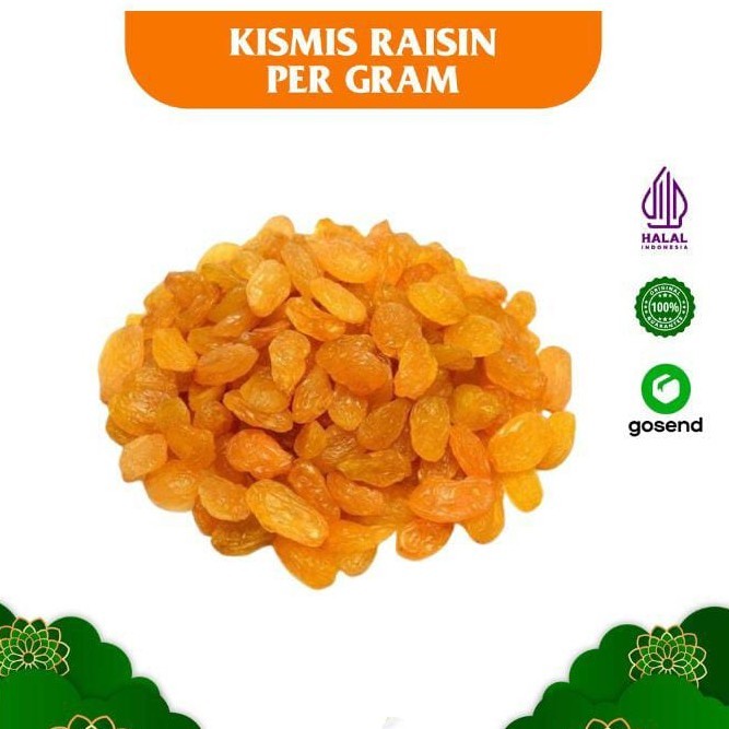 

Ready - Kismis Asam Manis Golden Raisin Enak & Fresh Cocok Untuk Oleh-Oleh Haji Umroh Camilan Sehat