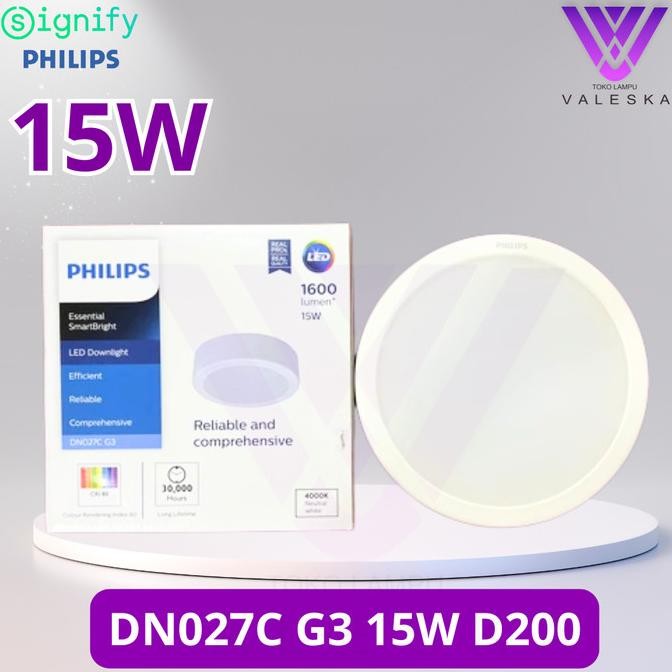 18 Watt DN027C Philips Downlight Outbow