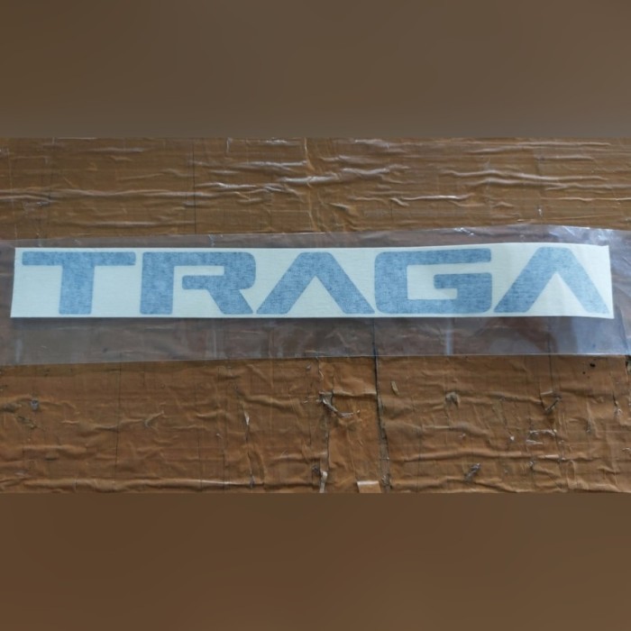 Stiker Kabin Logo Traga Untuk Isuzu Traga