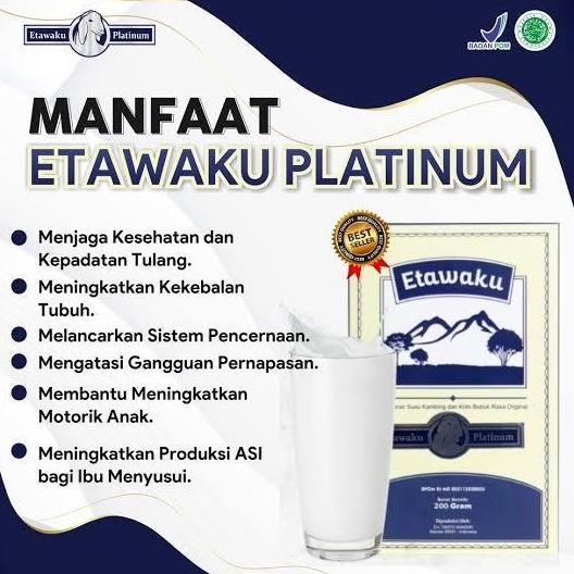 

Etawalin Susu Etawa Original Atasi Nyeri Sendi dan Asam Urat 1 Box [terbaik]