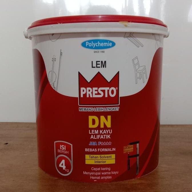 Ready lem presto/lem kayu presto DN 4kg