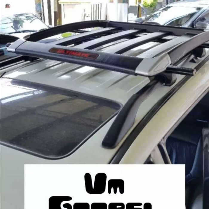 Terbaru Roof Rack Bagasi Atas Mobil Fortuner Lama Plus Croos Bar Merk Sun Rack