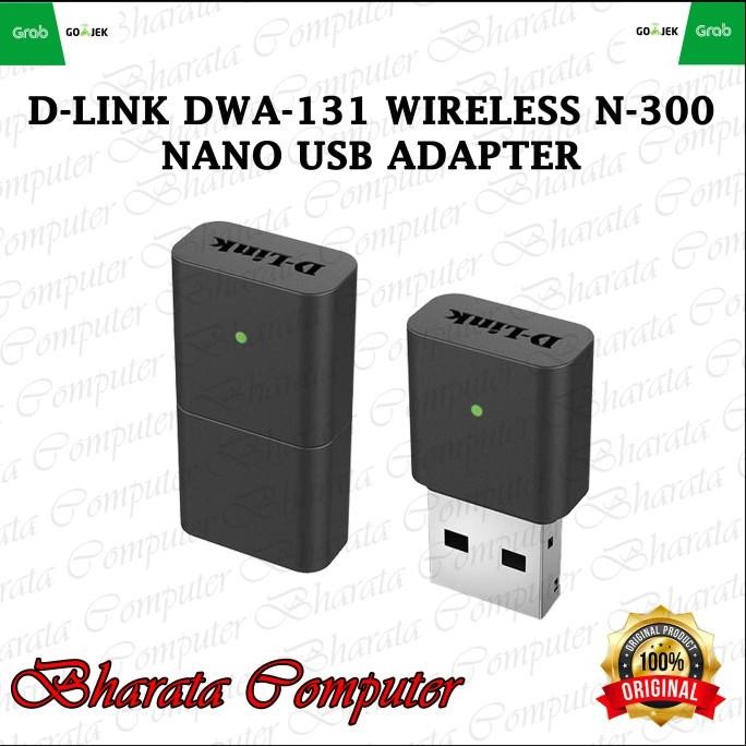 

Diskon! D-LINK DWA-131 - WIRELESS N 300 NANO USB ADAPTER