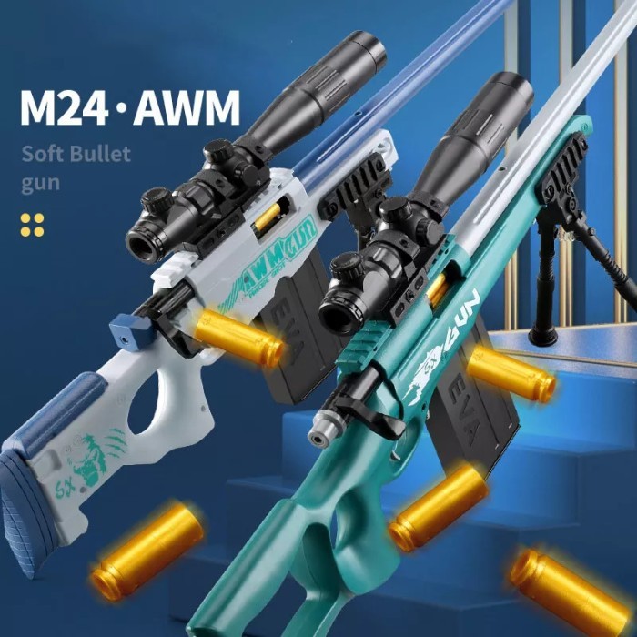 Mainan anak Senjata Mainan Toy gun Sniper Mainan Gun AWP/702/M24 dart blaster