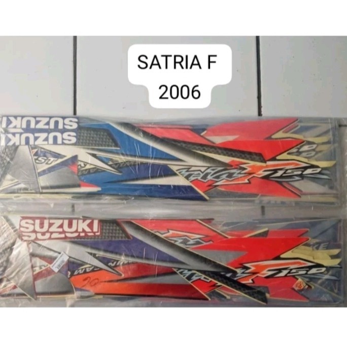 STRIPING SUZUKI SATRIA FU CBU TAHUN 2004 2005