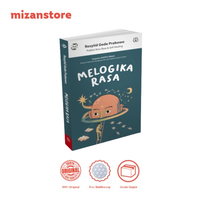 

BUKU SELF HELP : MELOGIKA RASA BENTANG PUSTAKA