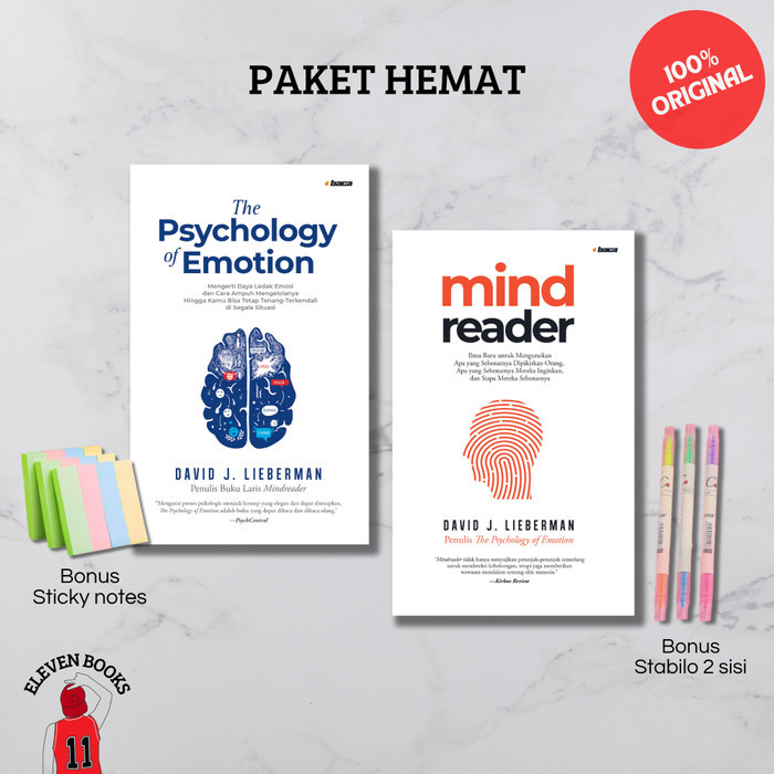 

BUNDLING Buku The Psychology of Emotion - Mindreader (ORI)
