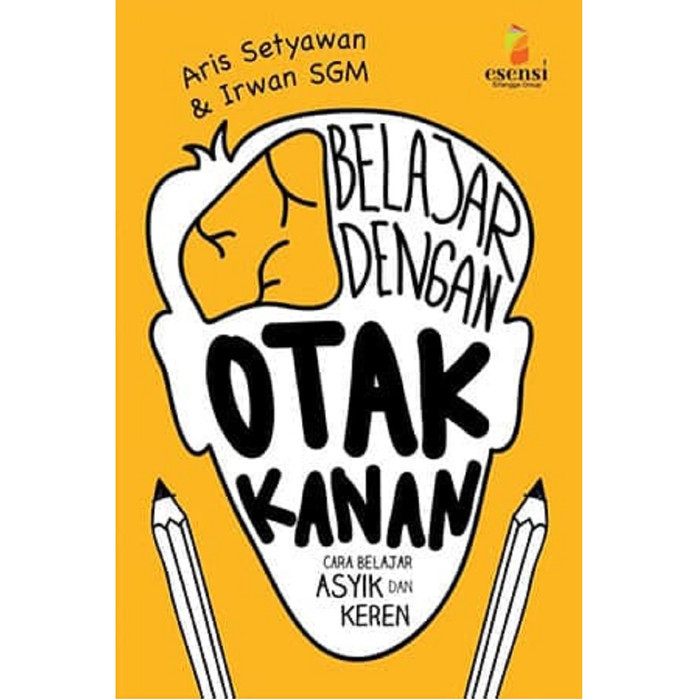 

Buku Belajar dengan Otak Kanan dilengkapi dengan cd