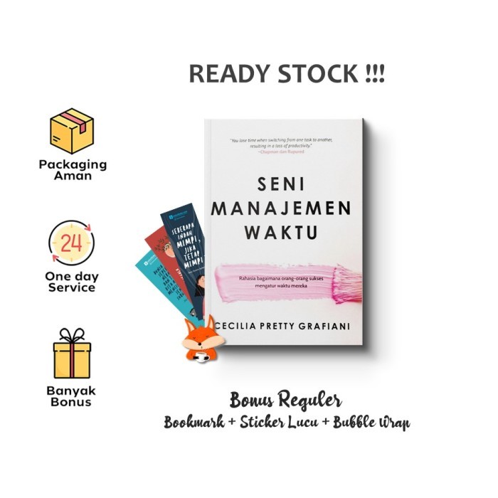 

Buku Seni Manajemen Waktu - Psikologi Corner