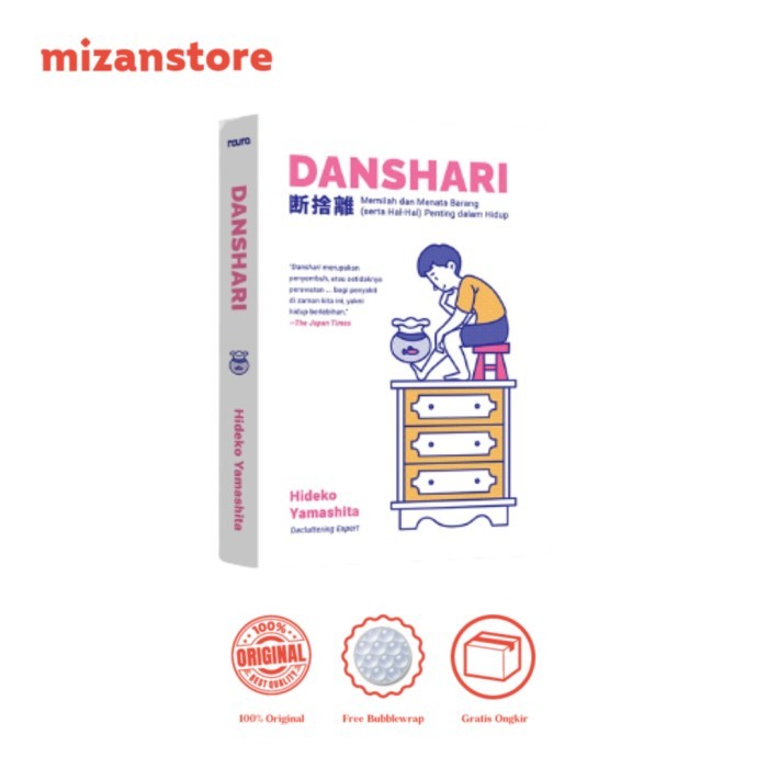 

BUKU DANSHARI : MEMILAH DAN MENATA BARANG - HIDEKO YAMASHITA
