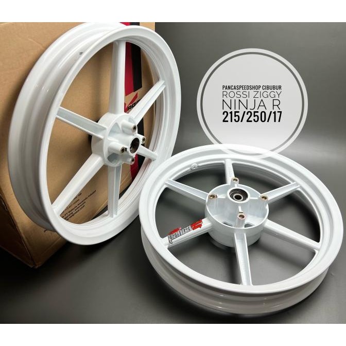 VELG ROSSI NINJA 150 R/SS ZIGGY 215 250 LUBANG DISC BAUT 4