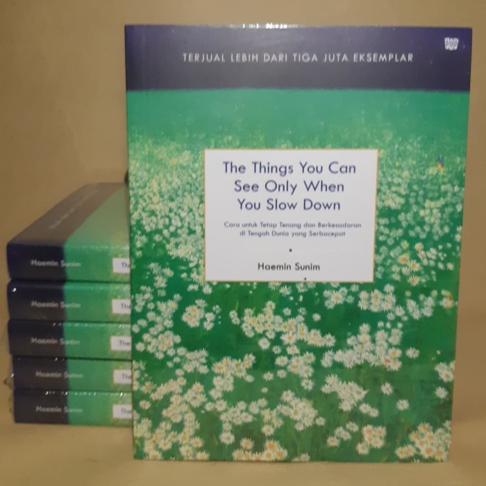 

Buku The Things You Can See Only When You Slow Down By HAEMIN SUNIM