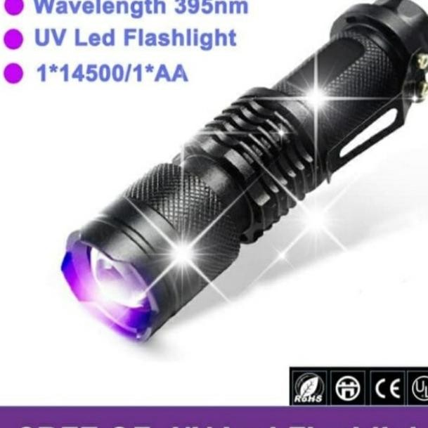 Senter Led Uv:Bisa Untuk Cek Bpkb Kendaraan ,Atau Uang /Upal