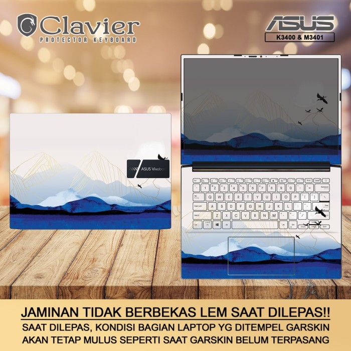 Sale Cover Garskin Laptop Asus Vivobook Pro 14 M3401 M3401Q M3401Qc Bening