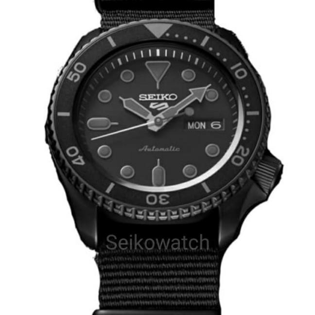 Jam Tangan Pria Seiko 5 Sports Srpd79K1 Srpd79 Automatic Bla Out