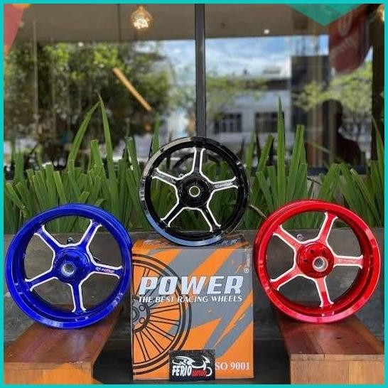 Velg power motegi NMAX NEW 2023 warna biru Produk Baru 11OKTZ4 parts