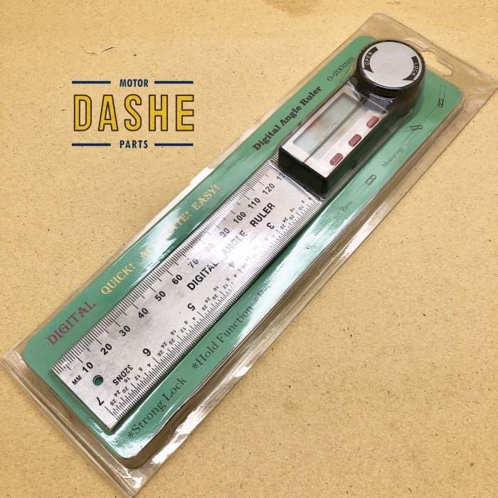 

Penggaris Sudut Siku Digital Angle Ruler 40cm Pengukur Derajat