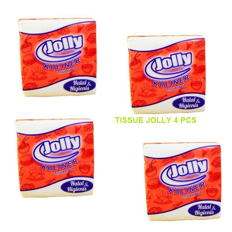 JOSS - Jolly Pop Up 200 Sheet - 4 PCS