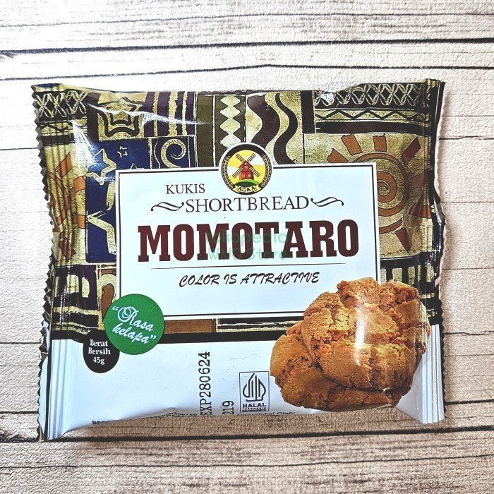 

PROMO SPECIAL MOMOTARO SHORTBREAD 45 gr BY AOKA COOKIES ORIGINAL COKELAT KUKIS ROTI